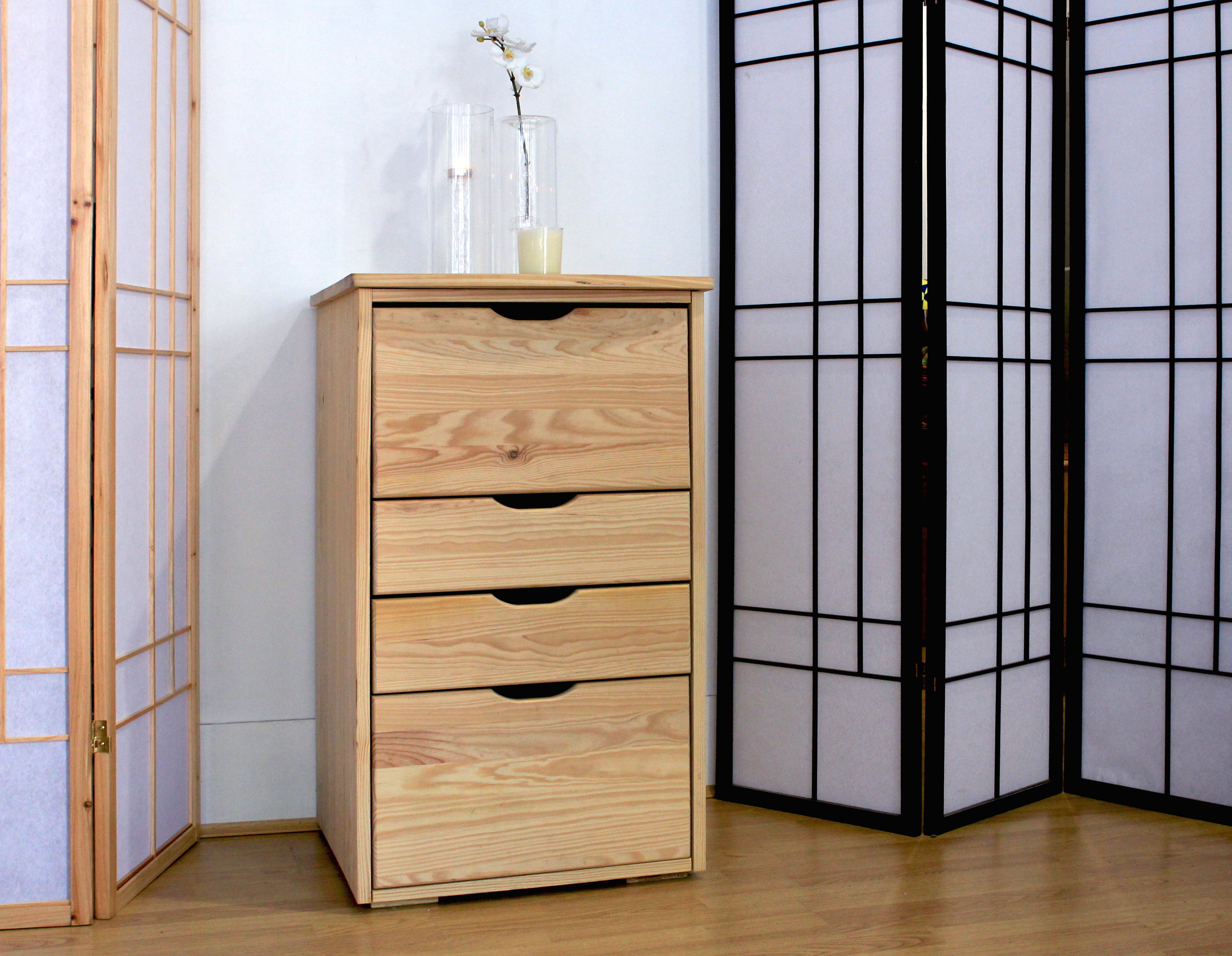 Meuble sur mesure en bois massif, fabrication artisanale
